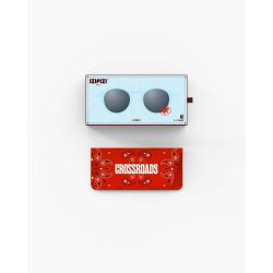 Izipizi Sun Kids Crossroads Forme D 3-5 years Turquoise Stone - Grey Lenses Cat 3
