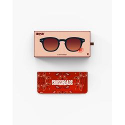 Izipizi Sun Crossroads Forme C Black Road - Brown Lenses Cat 3 Polarized