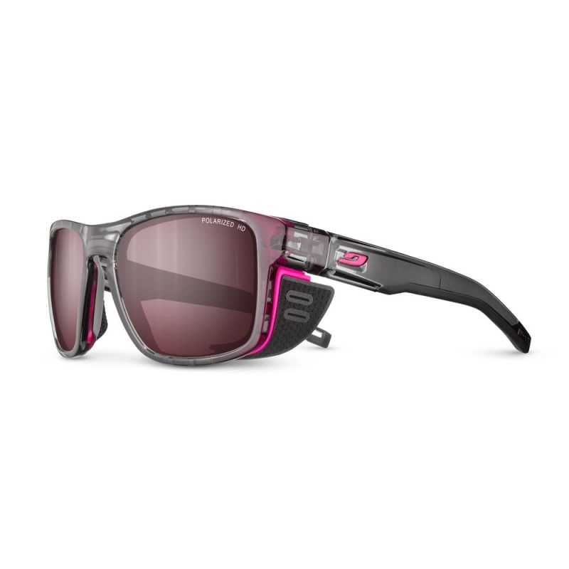 Julbo Shield M Gris/Rose - Spectron 3 HD Rose Polarized