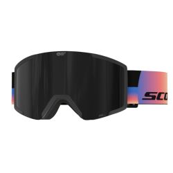 Scott Shield FWT Black/Orange AMP Black Chrome S3 - Freeride World Tour