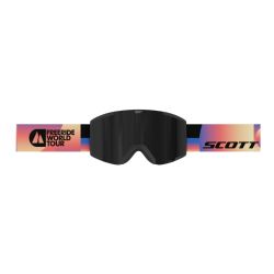 Scott Shield FWT Black/Orange AMP Black Chrome S3 - Freeride World Tour