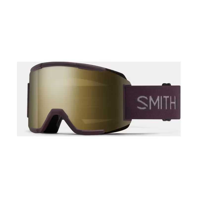 Smith Squad Mystic 2 écrans ChromaPop Sun Black Gold Mirror & Clear