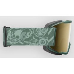 Smith Squad Cactus Zine 2 écrans ChromaPop Sun Black Gold Mirror & Clear