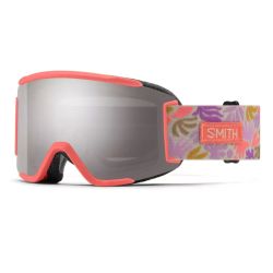 Smith Squad Small Flare Flora 2 écrans ChromaPop Sun Platinium Mirror & Clear