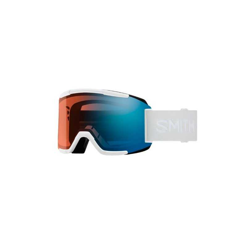 Smith Squad Small White Vapor ChromaPop Pro Photochromic Blue Mirror