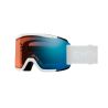 Smith Squad Small White Vapor ChromaPop Pro Photochromic Blue Mirror