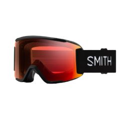 Smith Squad Small BlackChromaPop Pro Photochromique Red Mirror