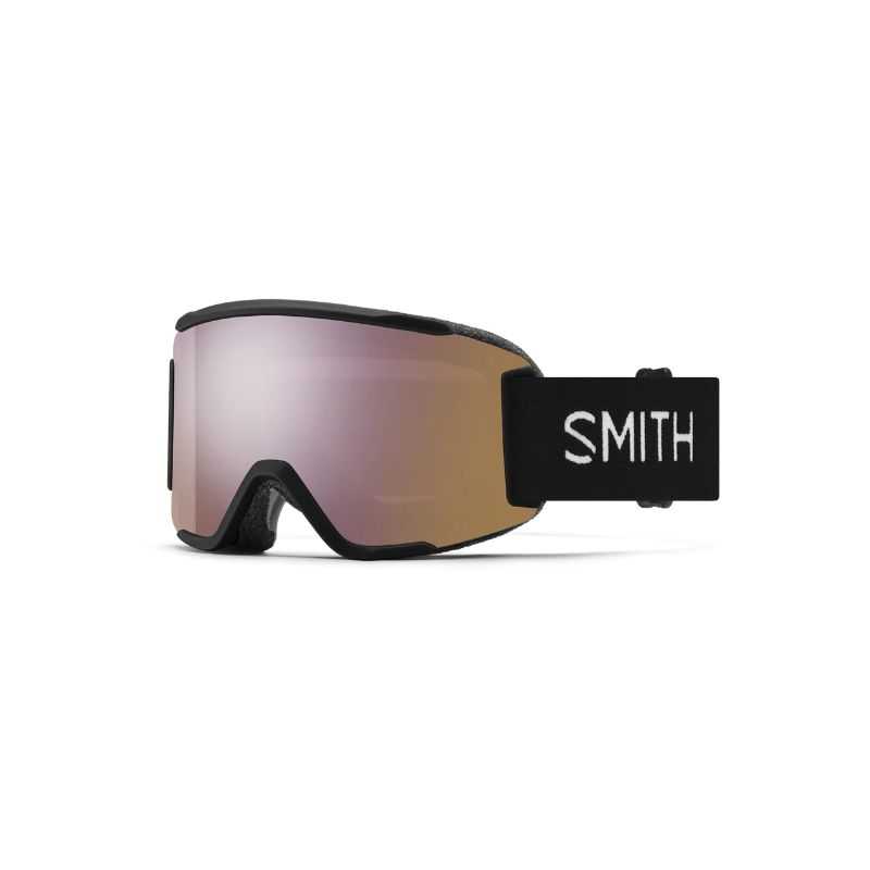Smith Squad Small Black 2 écrans ChromaPop Everyday Rose Gold Mirror & Clear