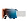 Smith Squad White Vapor ChromaPop Pro Photochromic Blue Mirror