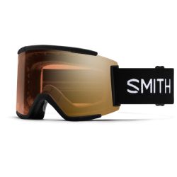 Smith Squad XL Black ChromaPop Pro PhotoChromic Gold Mirror