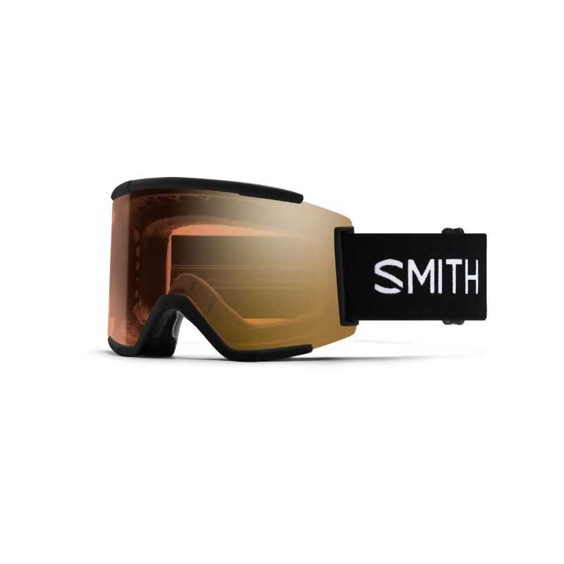 Smith Squad XL Black ChromaPop Pro PhotoChromic Gold Mirror