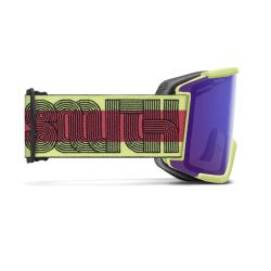 Smith Squad XL Serpentine Lined Up 2 écrans ChromaPop Everyday Violet Mirror & ChromaPop Storm Amber