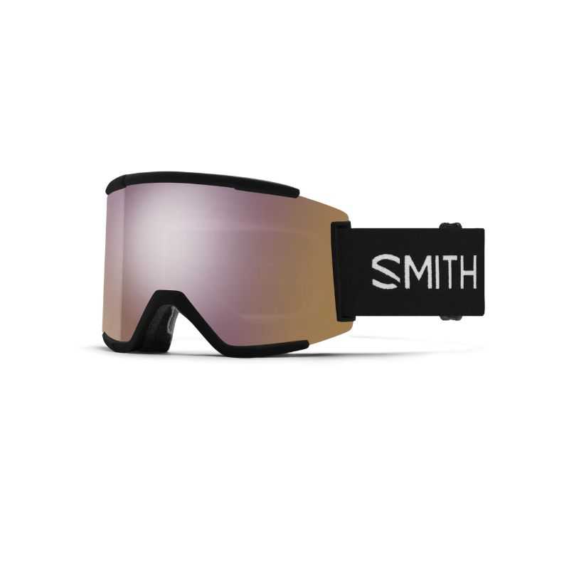 Smith Squad XL Black 2 écrans ChromaPop Everyday Rose Gold Mirror & ChromaPop Storm Blue Sensor Mirror