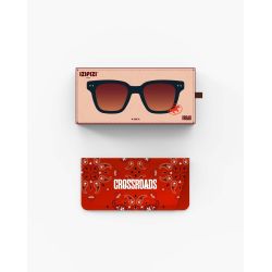 Izipizi Sun Crossroads Forme Road Black - Brown Lenses Cat 3