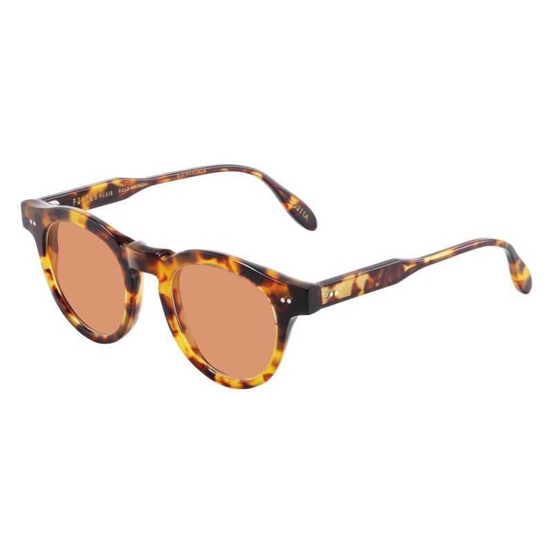 Pantos Paris Bold Antique Havana - Sunset Lenses Cat 1